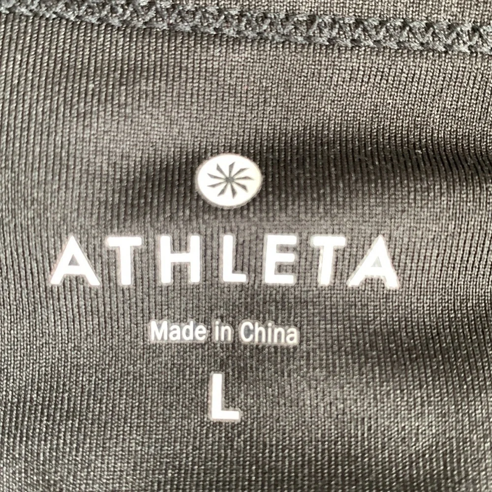 Athleta womens black skort skirt size large athletic pickleball tennis stretch - Picture 3 of 16